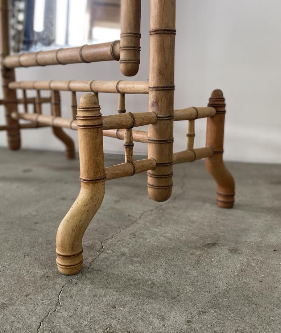 フランス アンティーク French Mirror ミラー 鏡 テーブル チェア