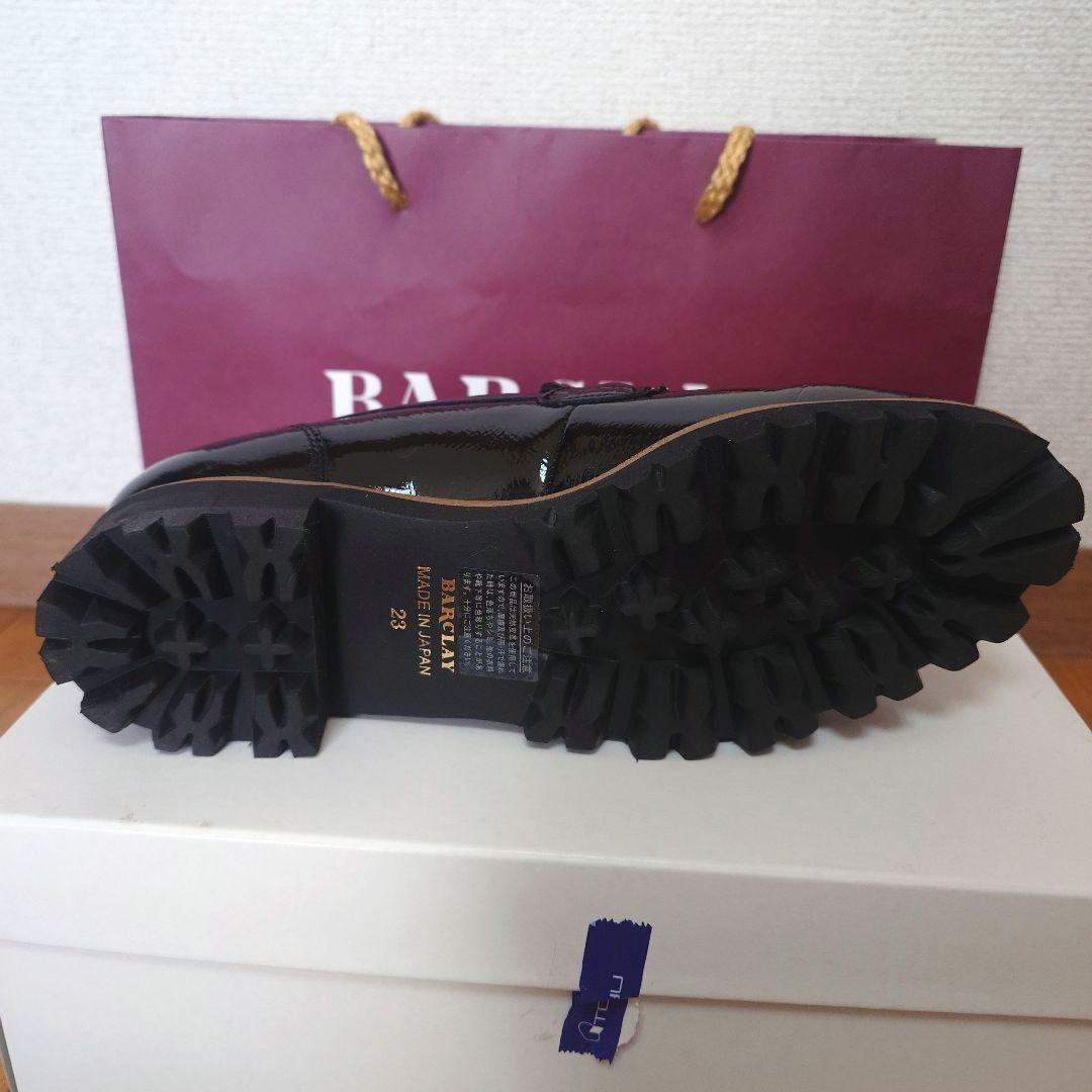 ★美品★バークレー　タッセル　ローファー　黒　23cm