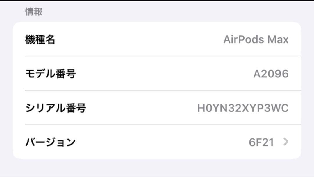 AirPods Max シルバー 本体とケース