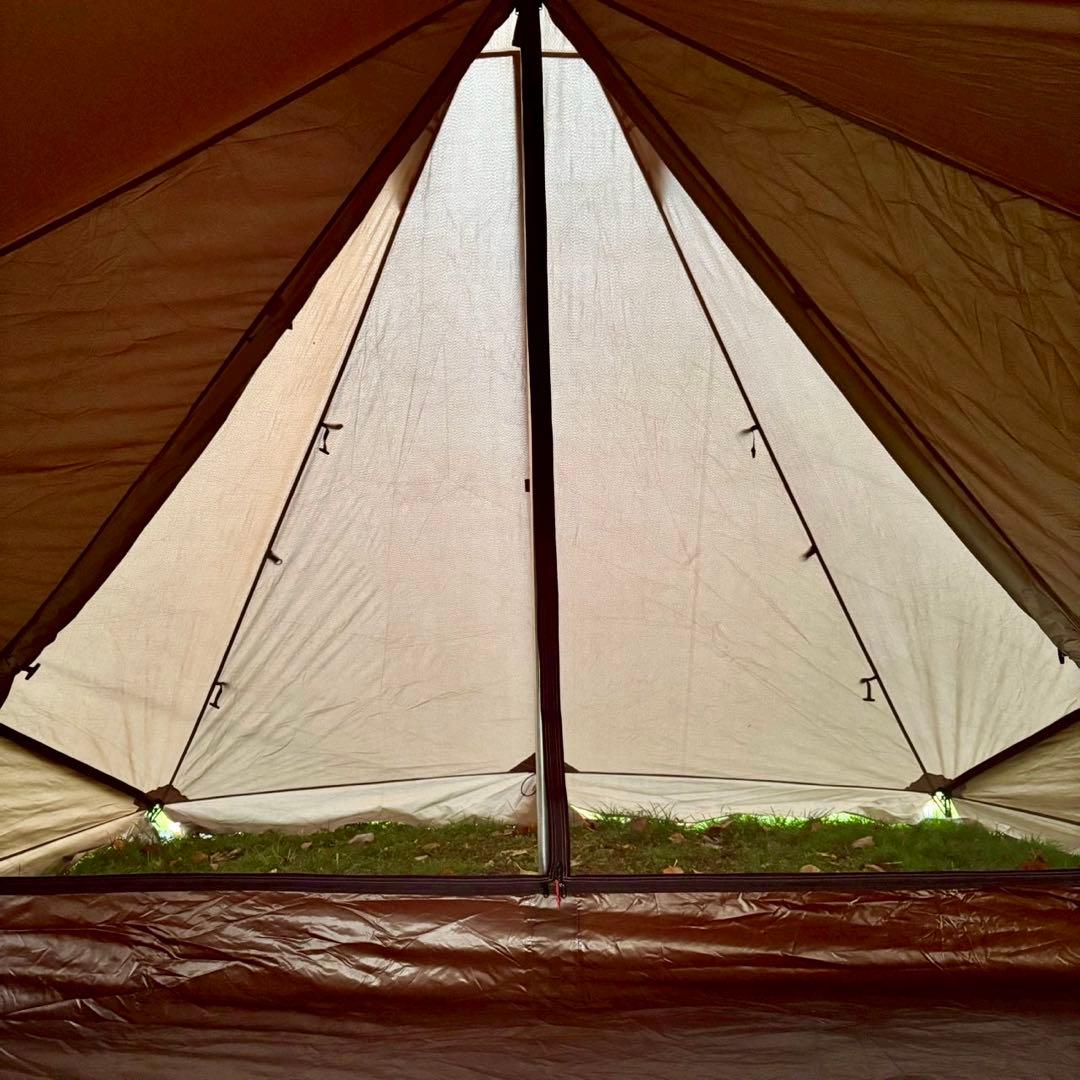 美品 レア 希少 スノーピンク グランベルクL 付属品は新品 大型幕 シェルター