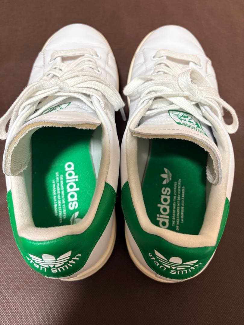 adidas Stan Smith ゴルフシューズ ホワイト/グリーン