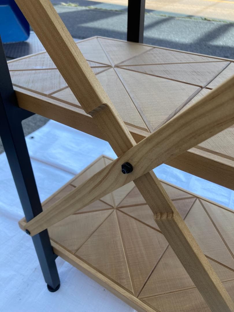 愛知岐阜/送料無料★美品★KALEIDO 3段ラック幅60 KAOR-60-D3