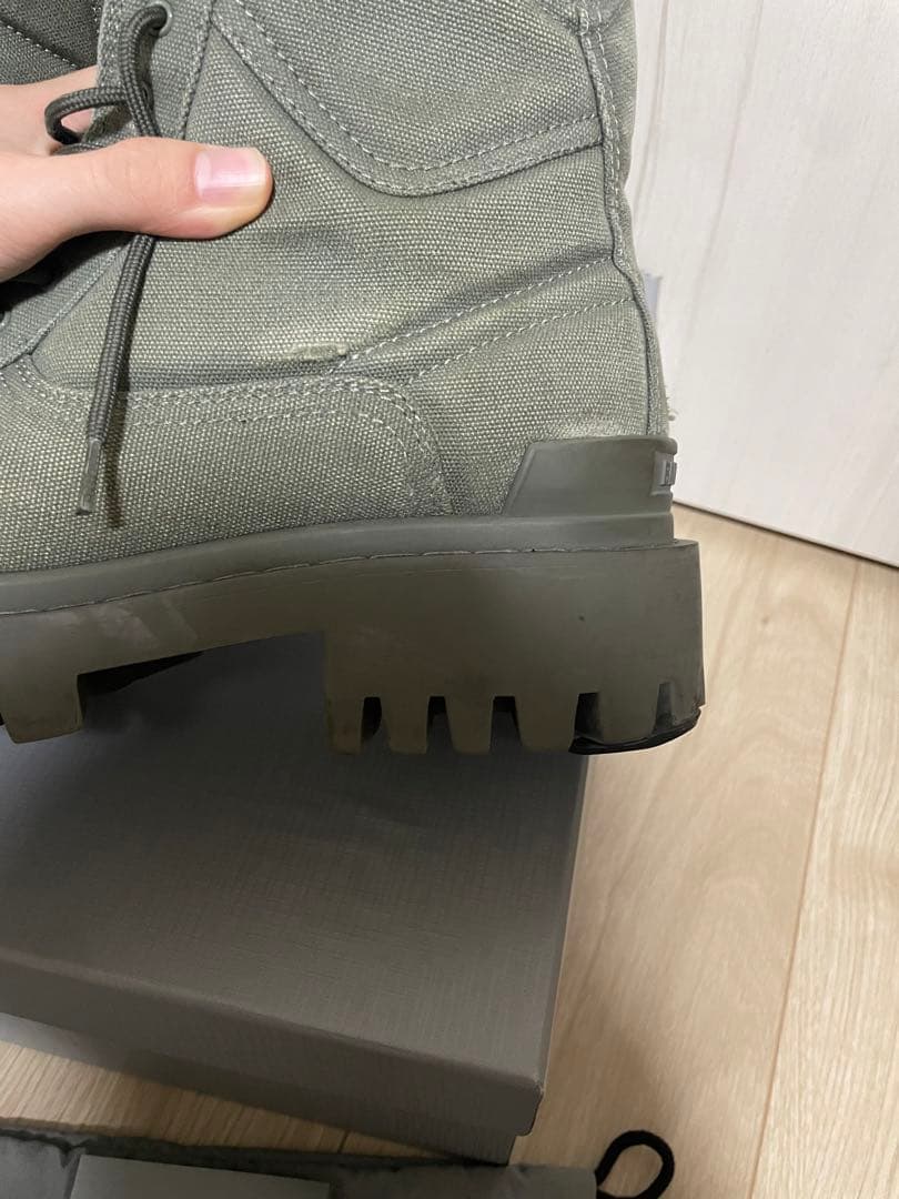 正規品　balenciaga コンバットブーツ　strike boots 42