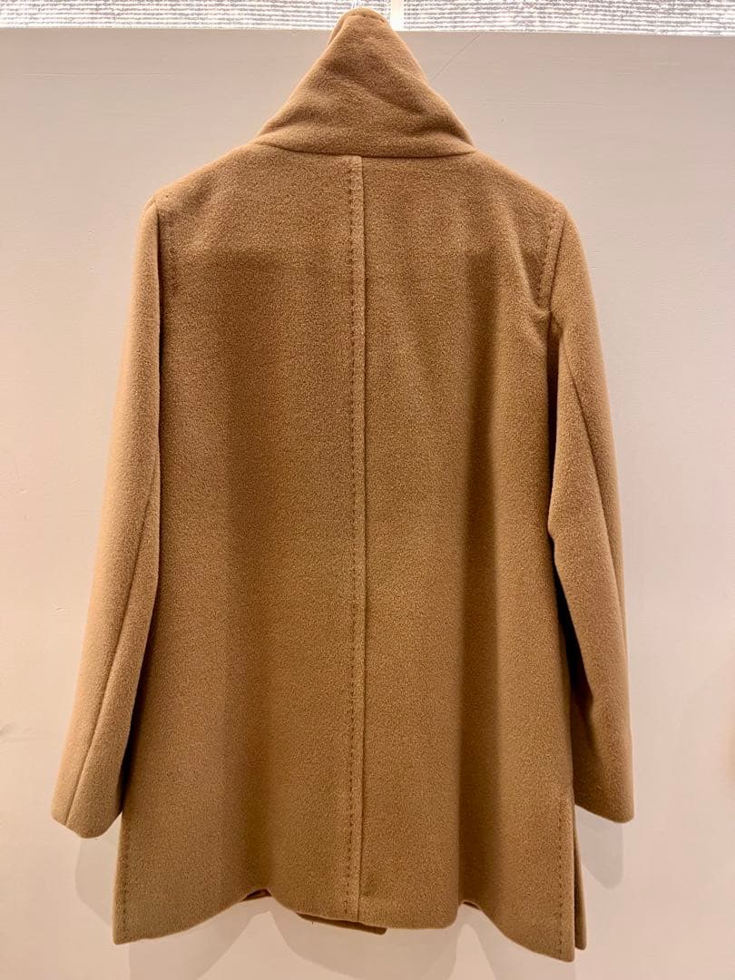 Marella スタンドカラーコート ウールカシミア