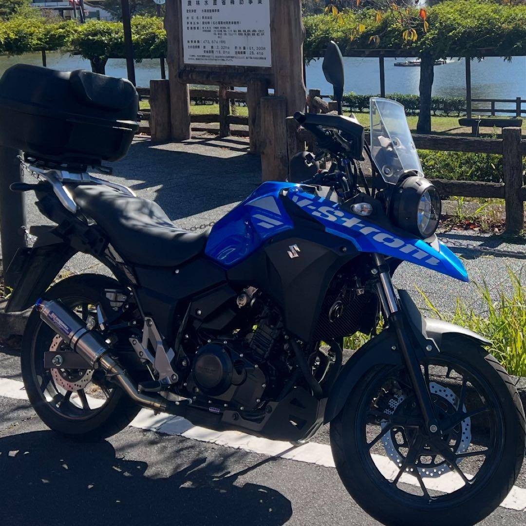 v-strom250ABS (バリエンテ)アレグリアマフラー　vストローム