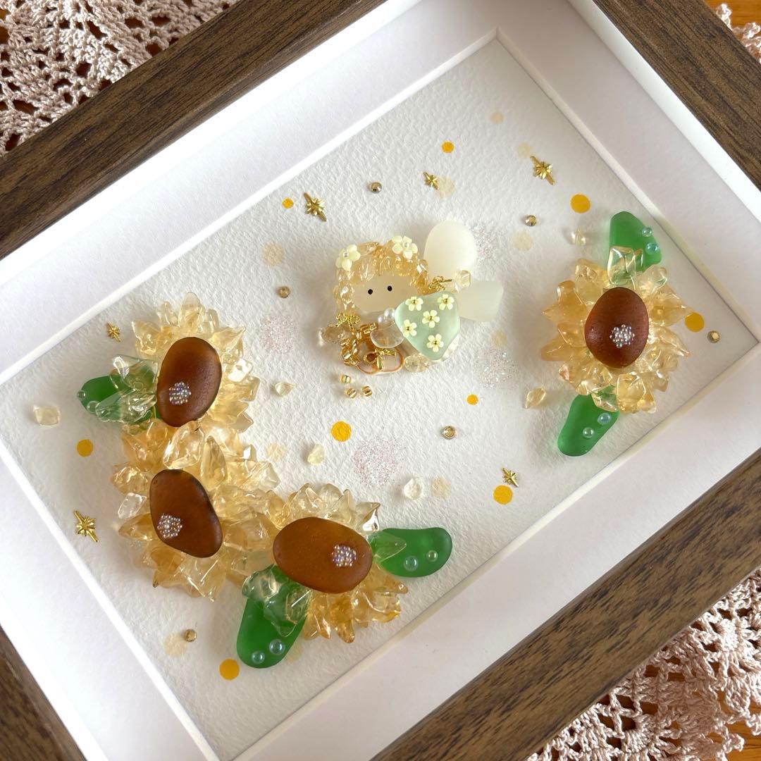 シーグラスアート❁七夕の出会い…♡❁