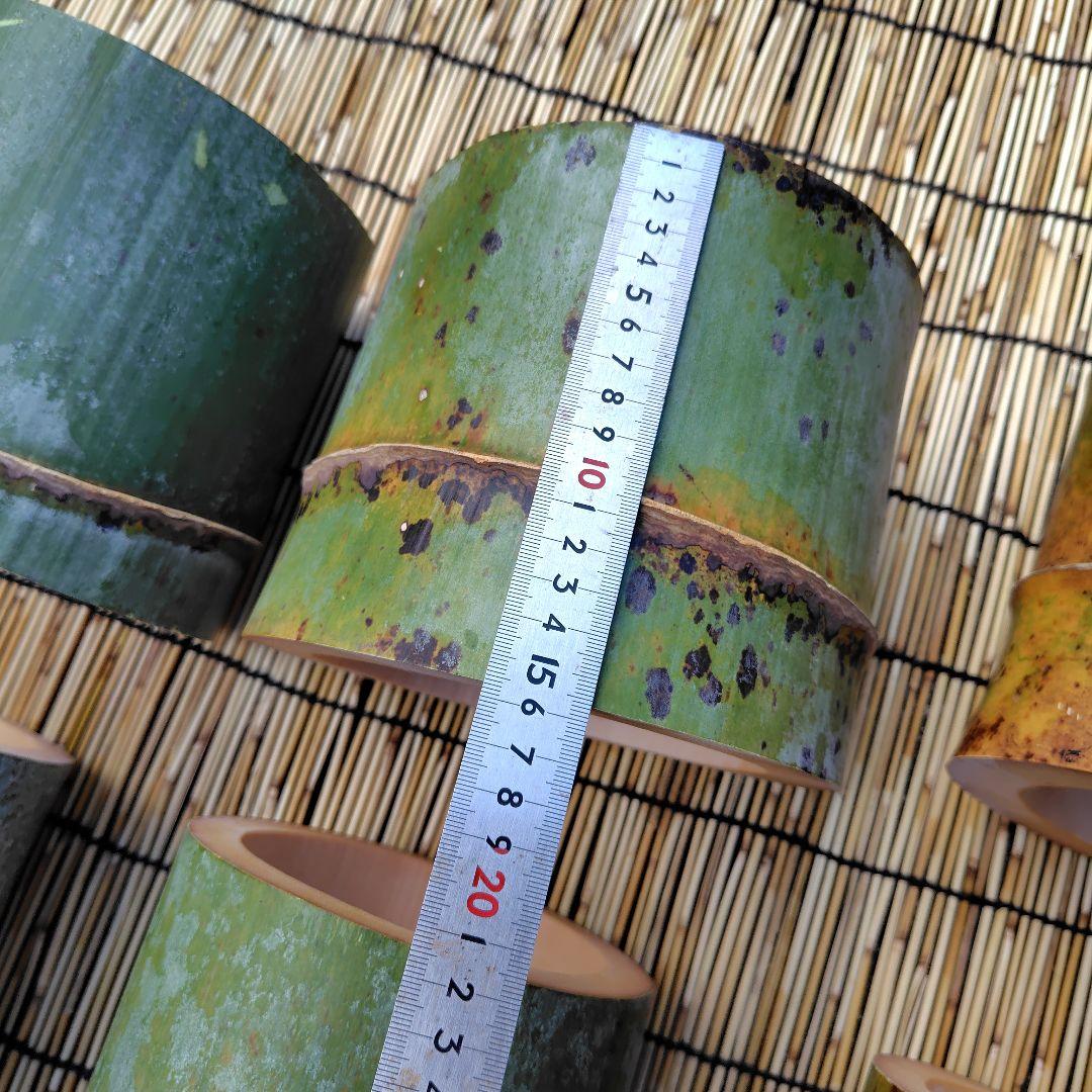 JK様「専用画面」　香川県産→　孟宗竹・花器　８個　極太サイズ