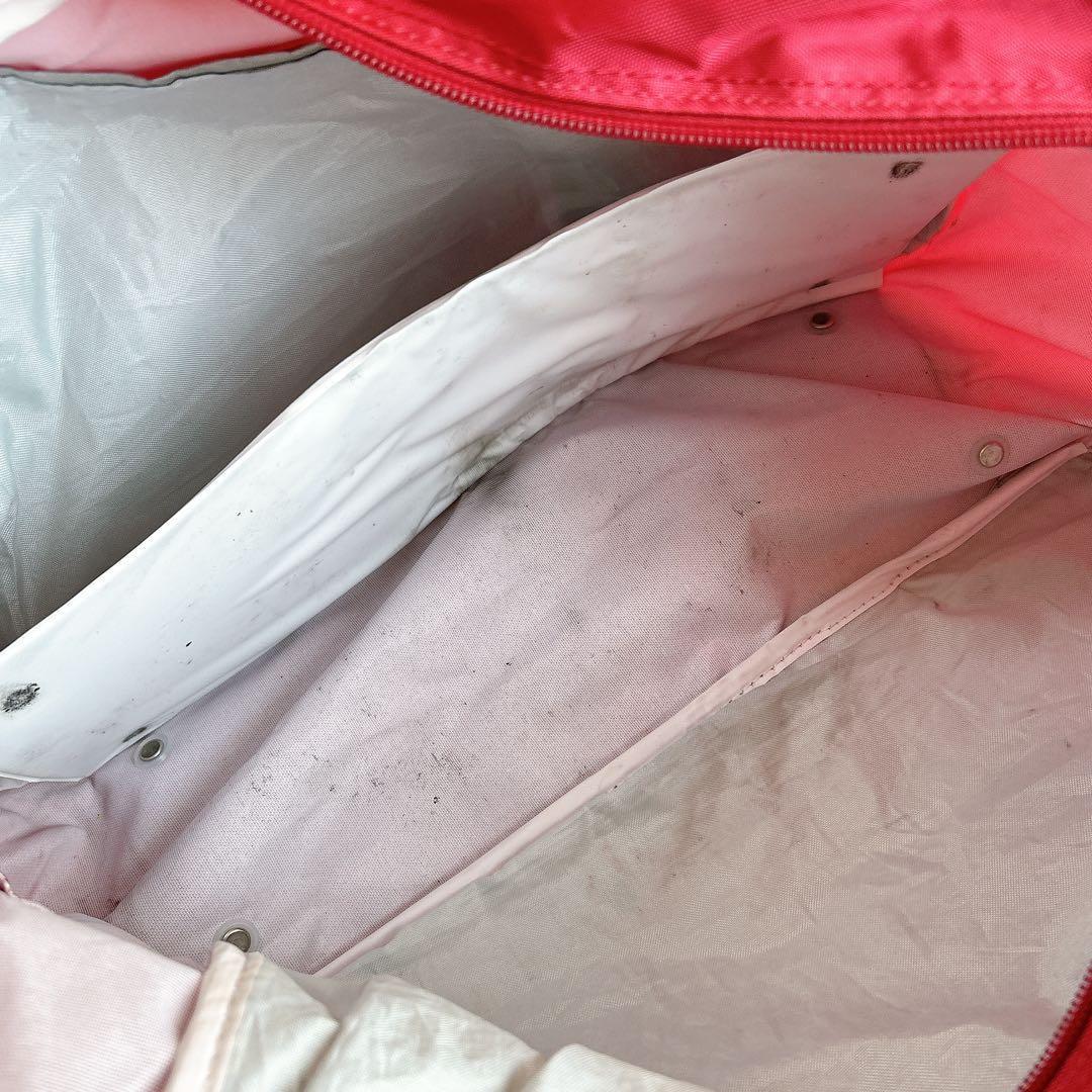 希少✨ 旧型 ワッペ スクバ スクールバッグ 赤 早い者勝ち！女子高生 人気