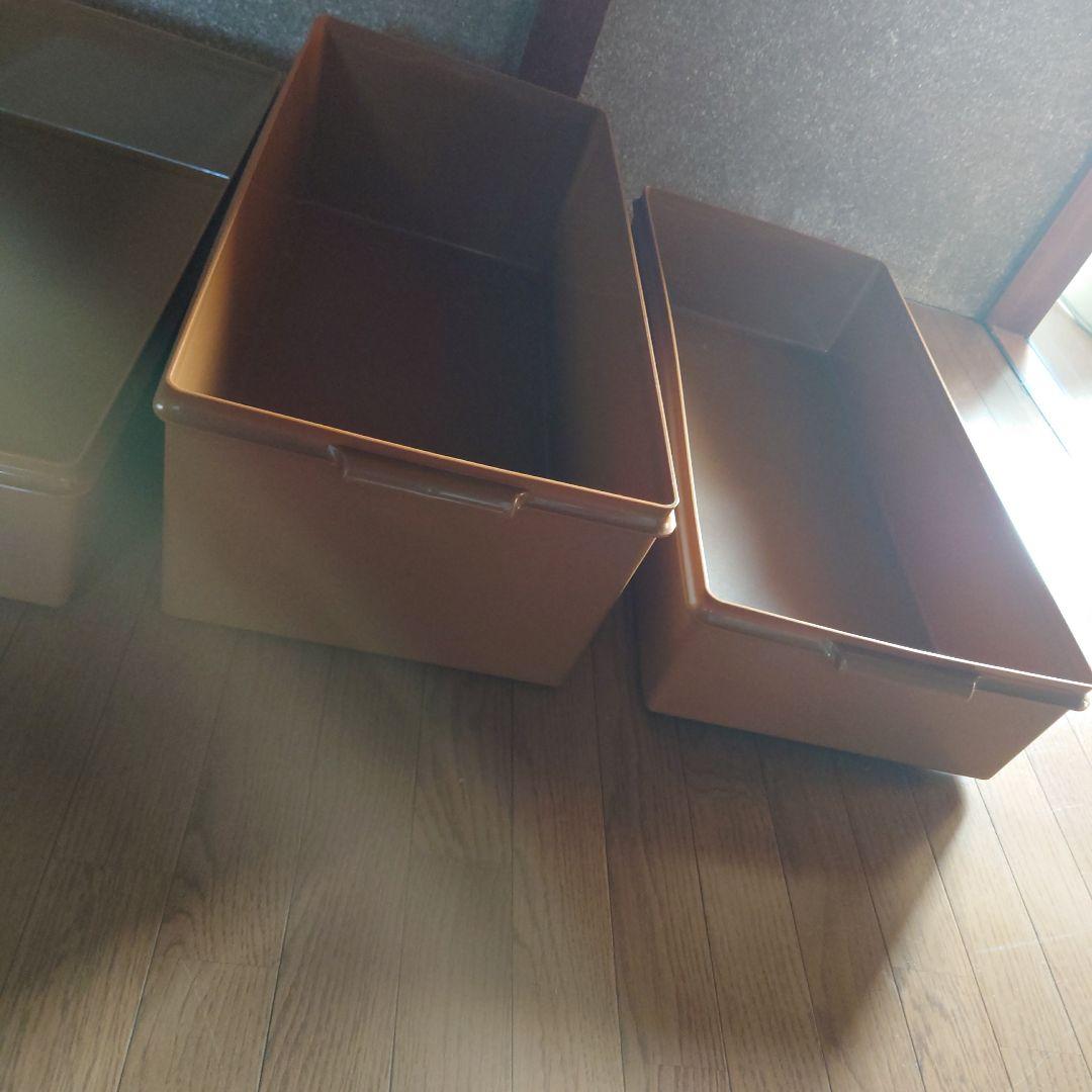 みんみ　Tupperware　衣装ケースセット（蓋無し）　タッパーウェア