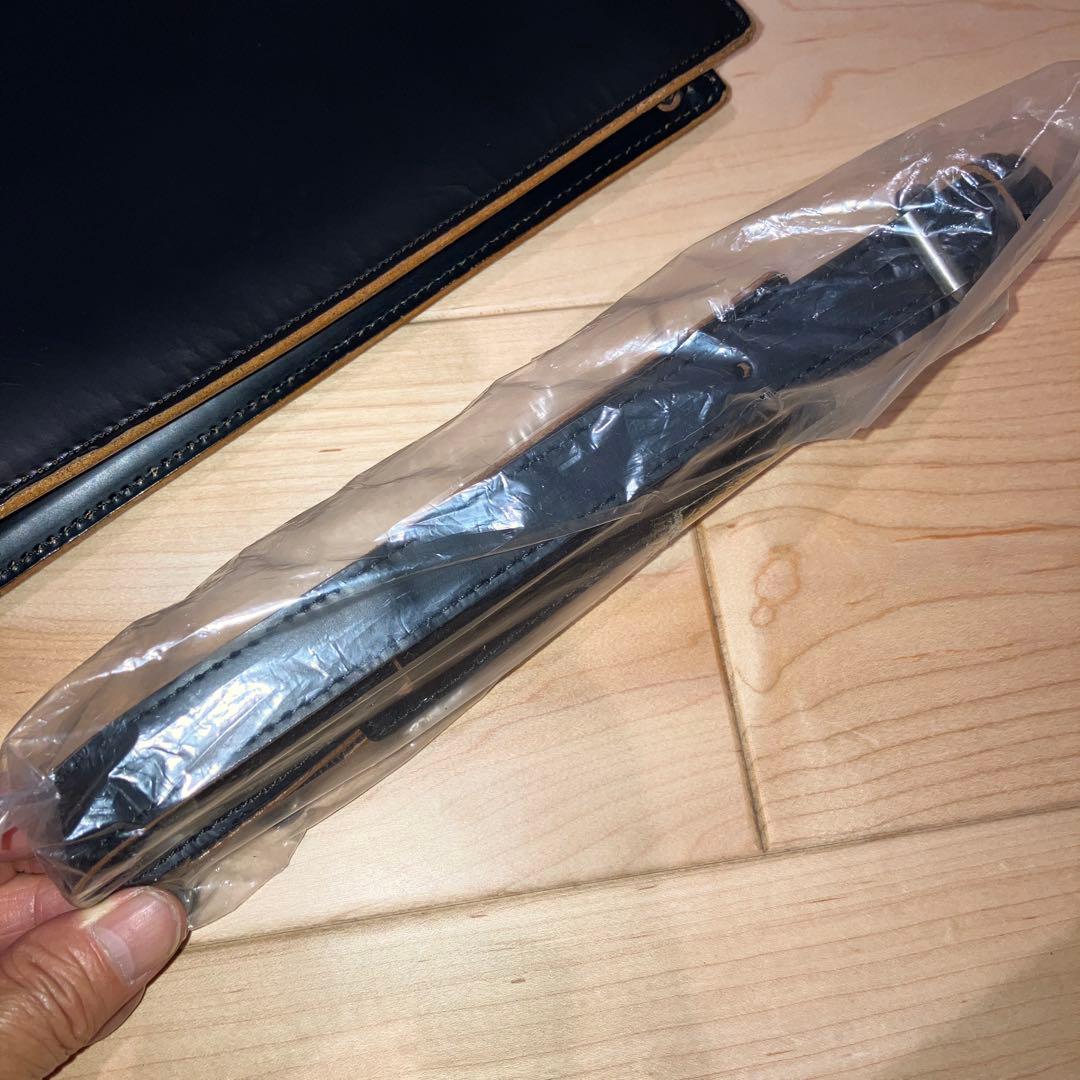 コンプレックス ガーデン　枯淡　ビジネスバッグ　ショルダーベルト付　ブラック