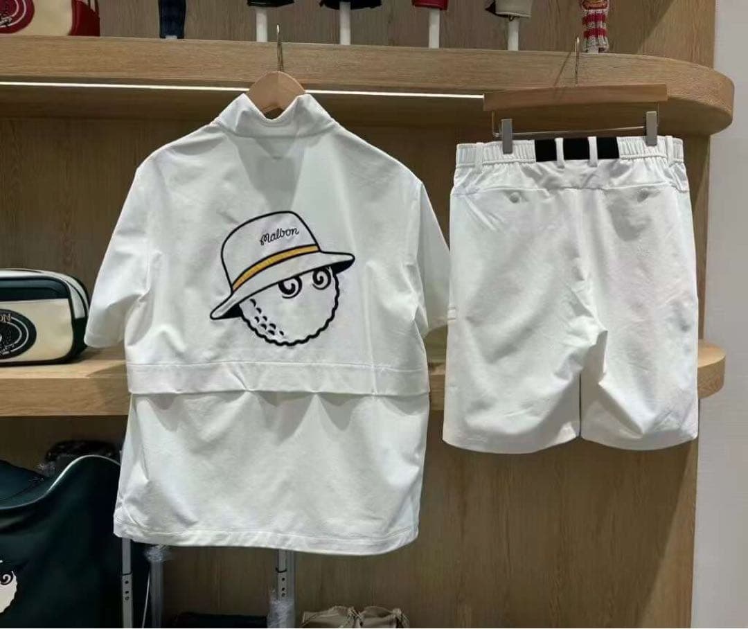 Malbon シャツとショートパンツセット マルボンメンズ