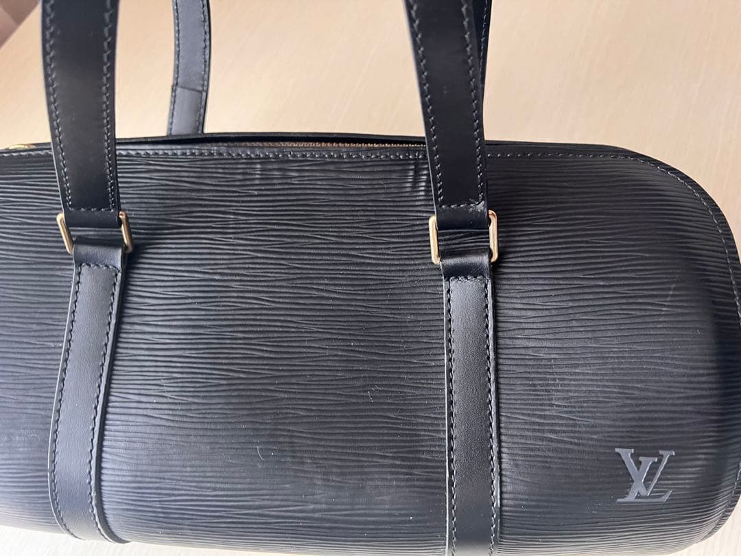 ルイ・ヴィトン スフロ エピ LOUIS VUITTON 黒　親子バッグ