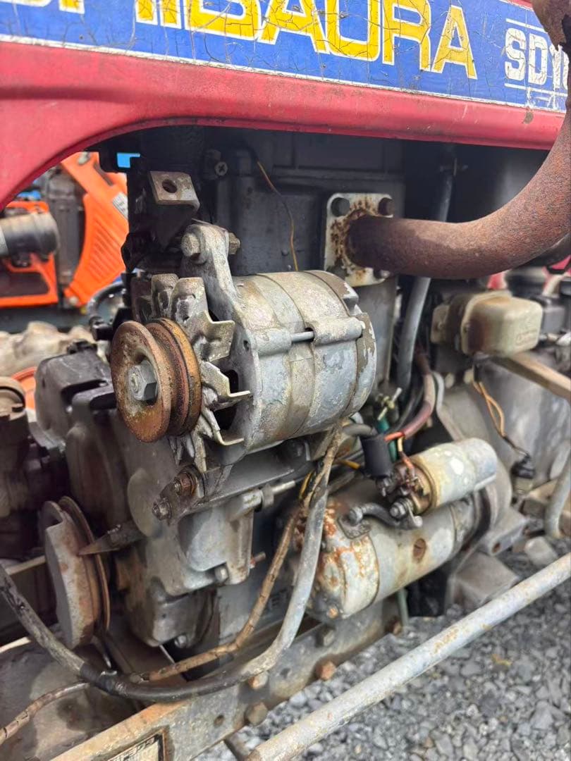 SHIBAURA SD1840赤いトラクター 茨城县引き取り 限定