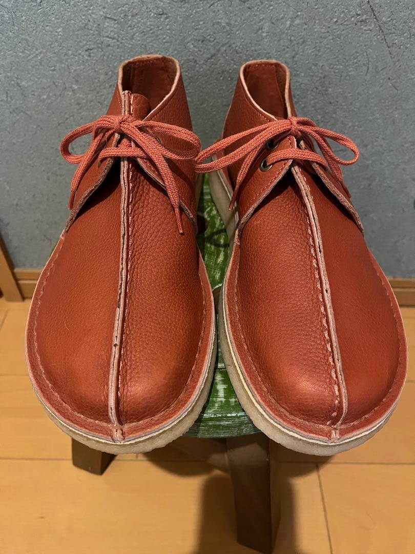 【美品】CLARKS レザー トレック ブラウン UK 7 1/2