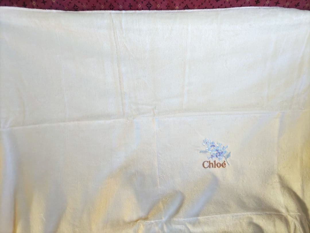 Chloeクロエ　コットンニューマイヤー毛布　綿ボアシーツ　シングル計２枚　新品