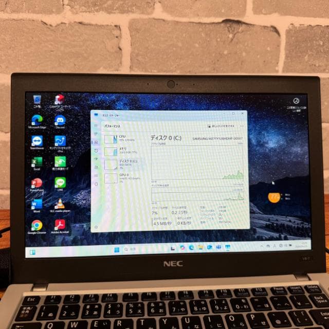 ✨12.5型フルHD×SSD換装済！NEC Vk23TB-T✨
