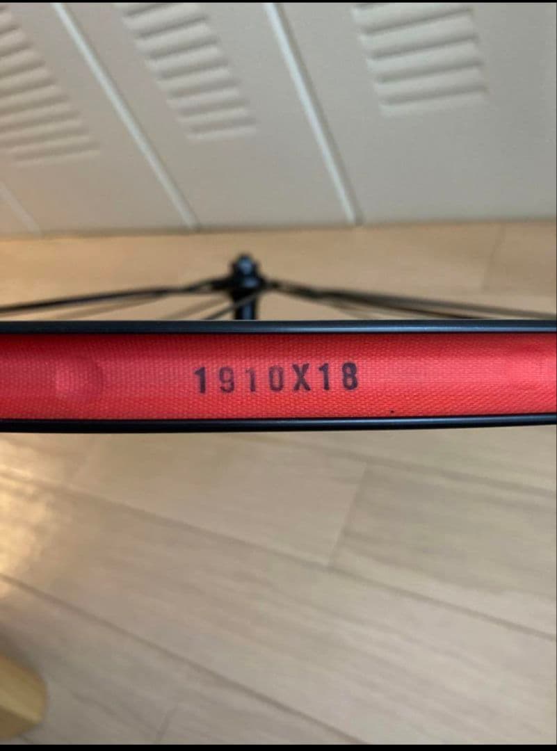 クリンチャータイヤ用ホイール ブラック