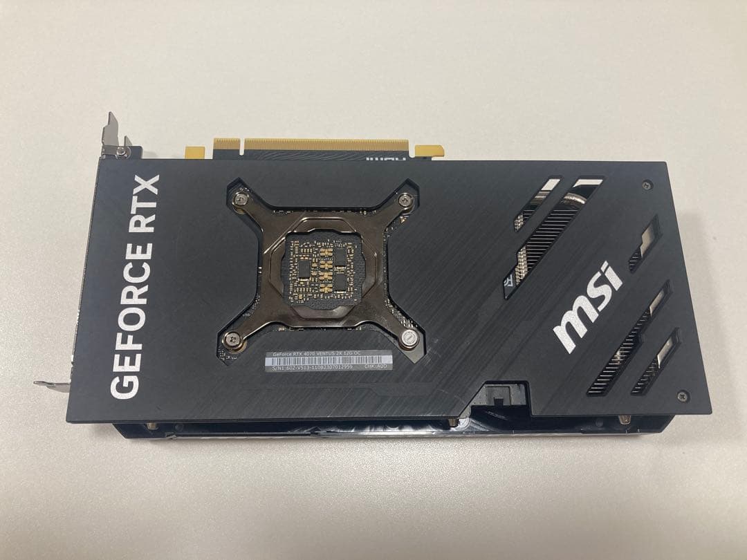 MSI GeForce RTX4070 グラフィックボード