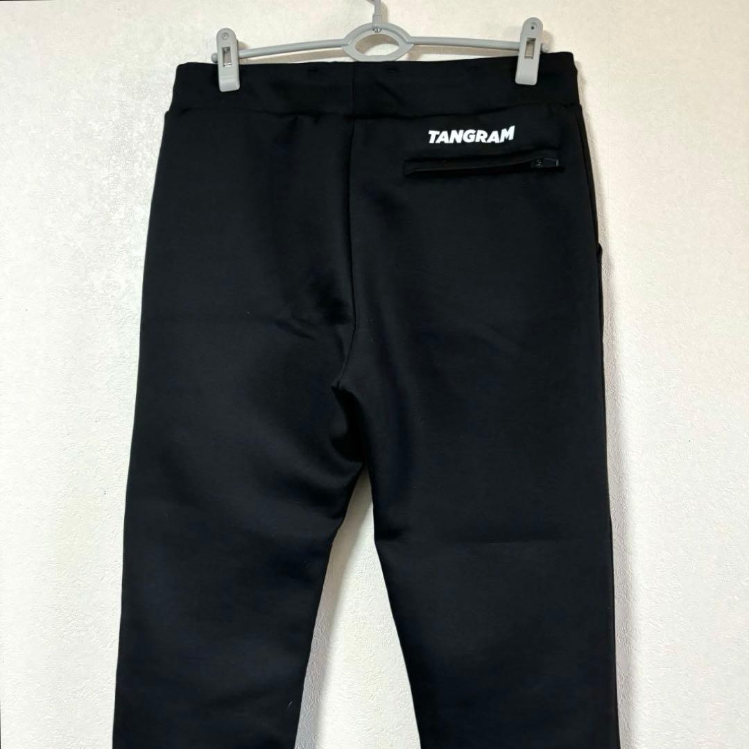 TANGRAM タングラム　セットアップ　ゴルフ　ロゴ　プリント　ブラック　M