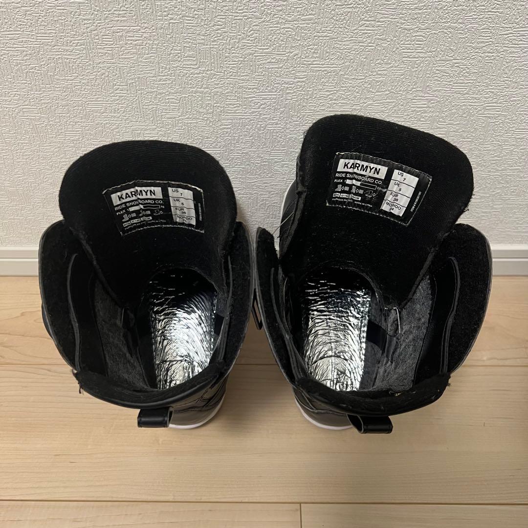 RIDE KARMYN スノーボードブーツ 24㎝ 黒 BOA