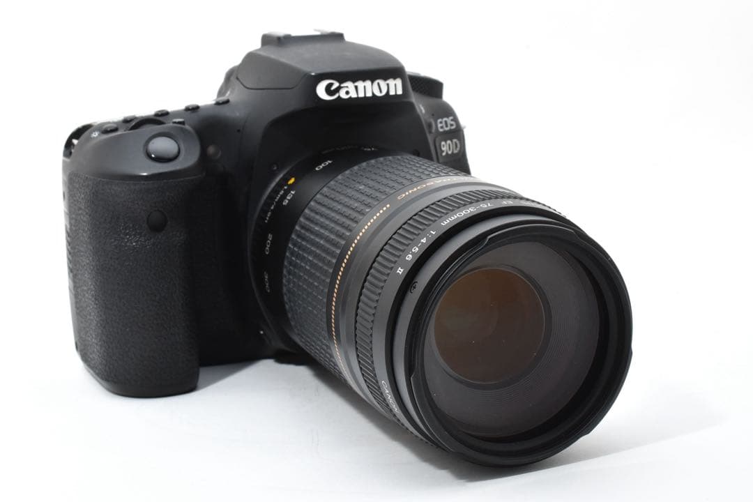 保証付き/Canon EOS 90D望遠レンズセット/EF 75-300mm