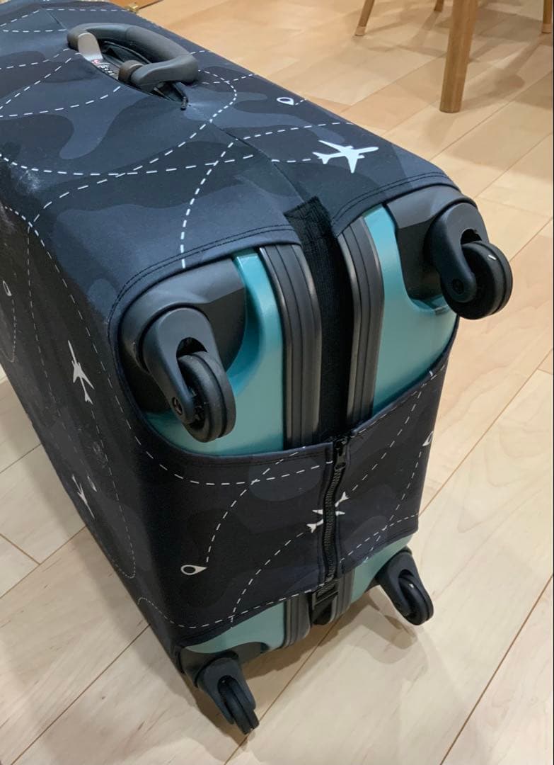 旅行かばん・小分けバッグ ACE PROTECA 68L PEACOCK BLUE