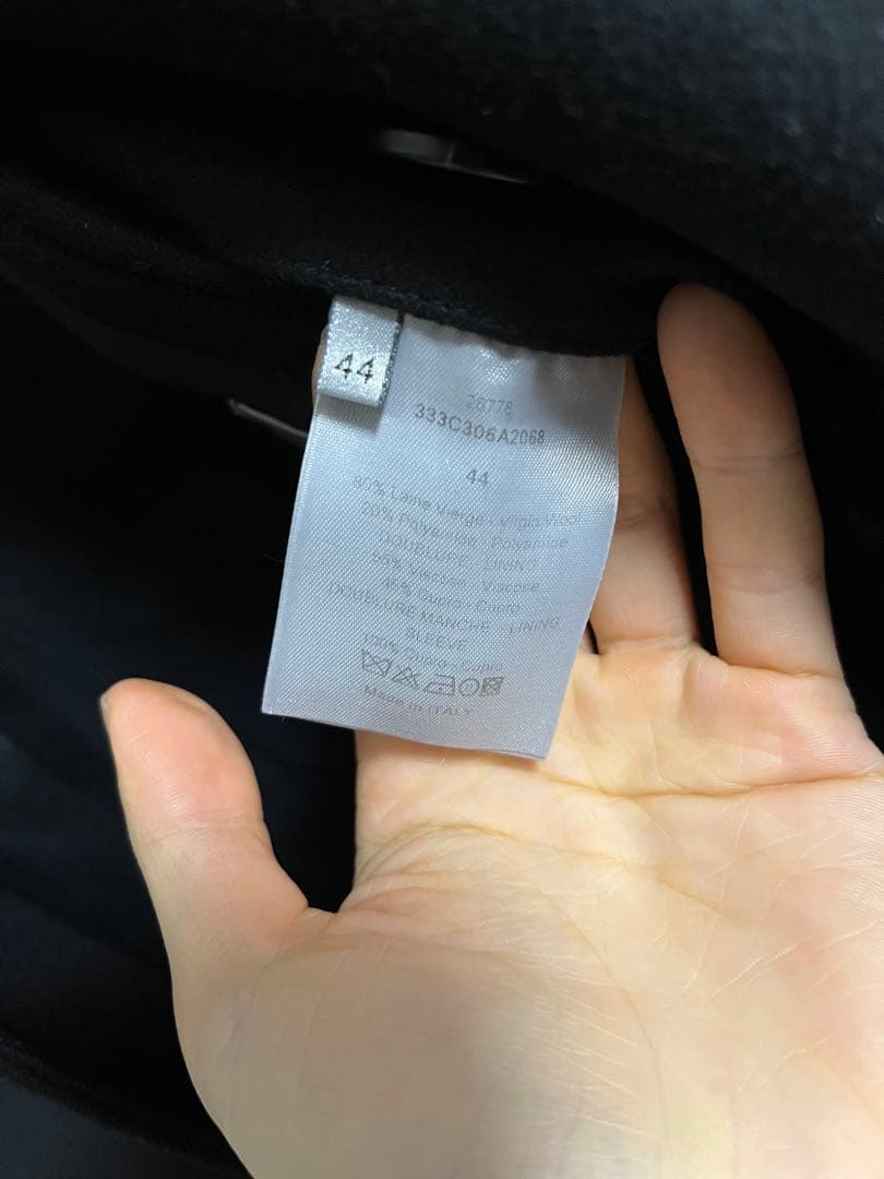 Dior HOMME　クリス期ウールコートsize 44