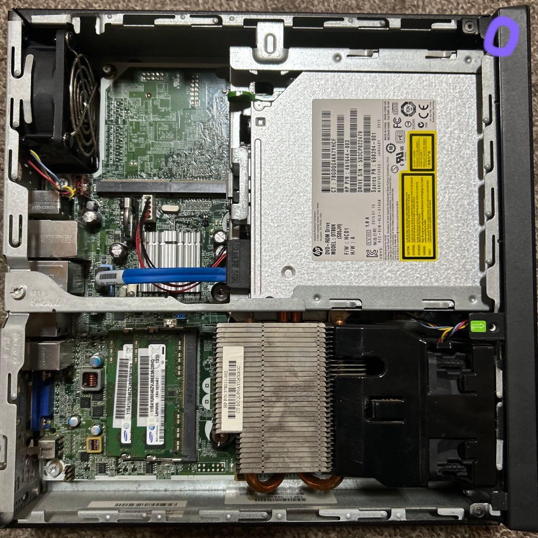 デスクトップPC HP EliteDesk i5-4590S