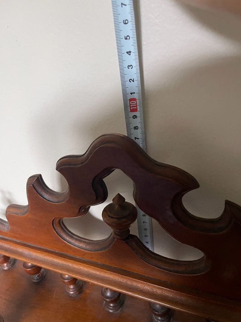 【か6】70 フランスアンティーク　ナポレオンシェルフ　棚