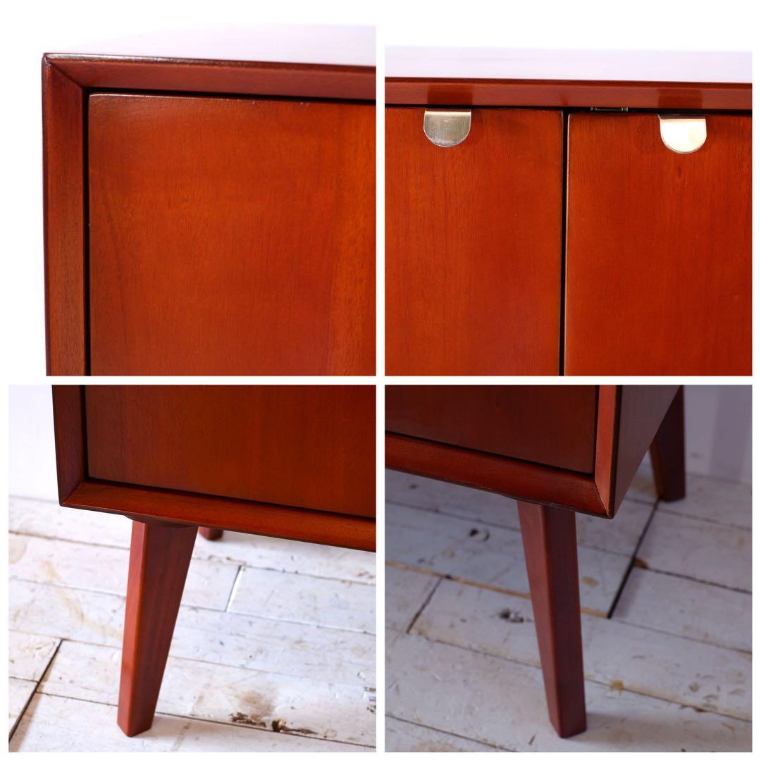 A 新品 160cm リビングボード キャビネット 北欧 ホテル仕様 収納