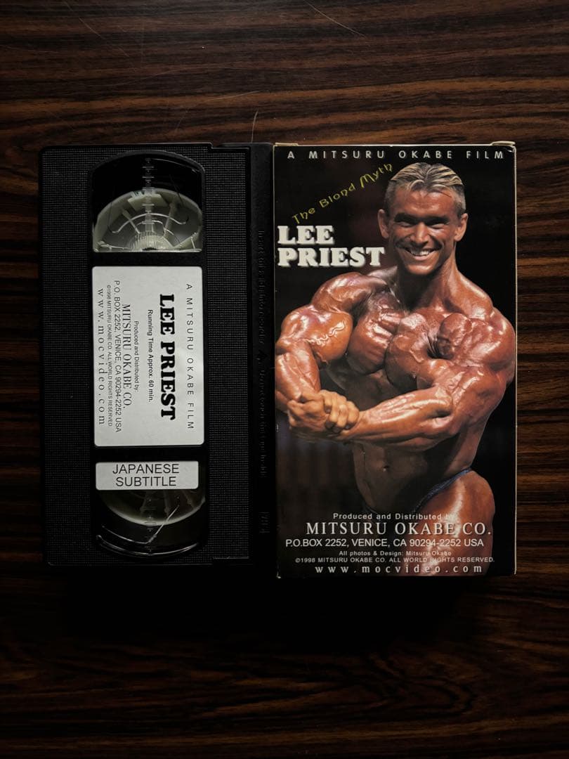 【筋トレのお供に！】リープリースト ポスター/ミニポスター/VHS 3点セット