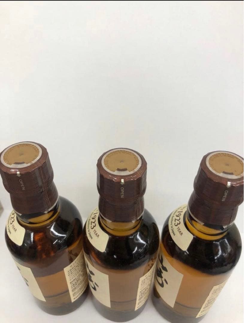 サントリー山崎ウイスキーミニボトル　180ml 3本