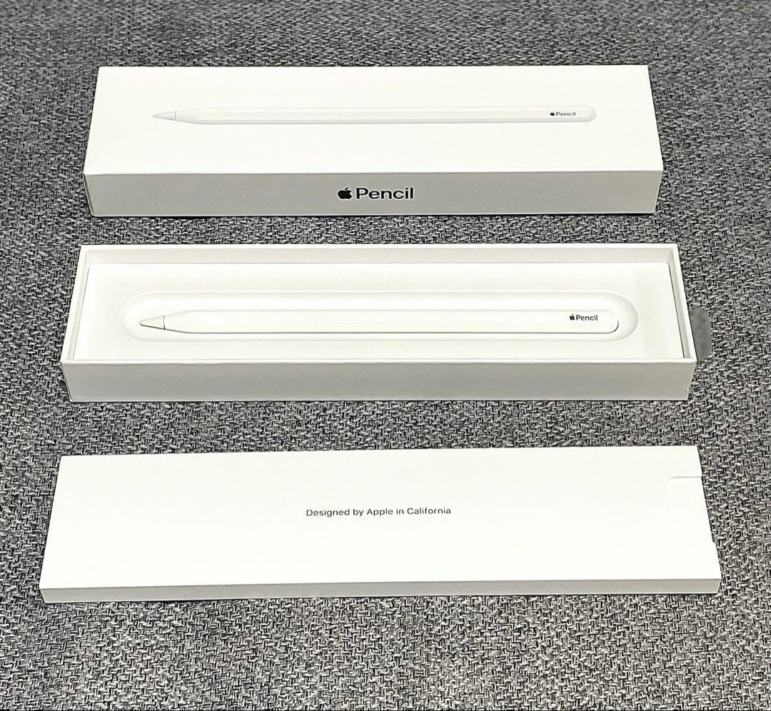 Apple Pencil 第2世代 ホワイト 箱付き+替え芯2本 箱無し値引あり