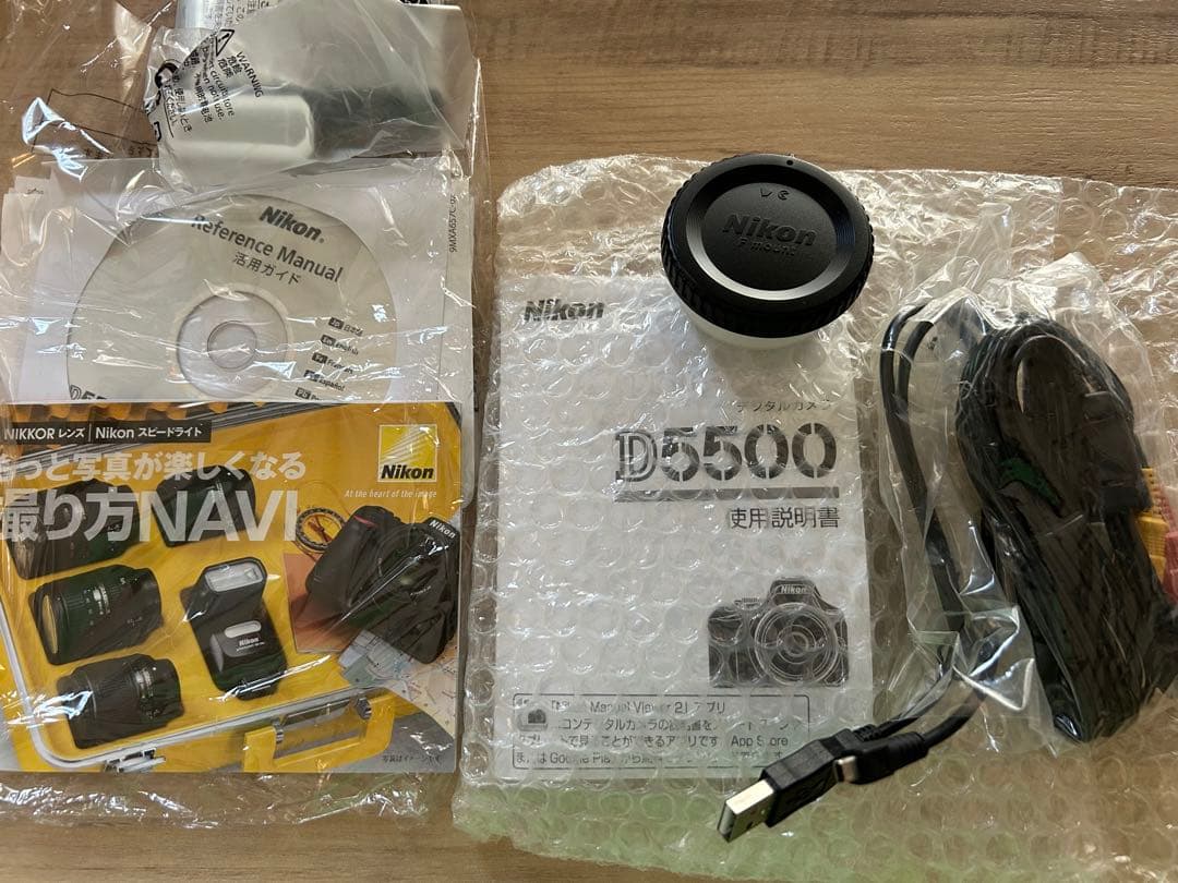 Nikon D5500 ニコン　カメラ　シャッター回数2129