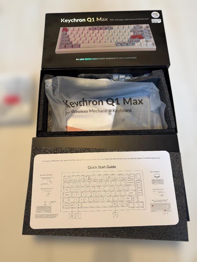 キーボード Keychron Q1 Max US Side-Printed Keycaps
