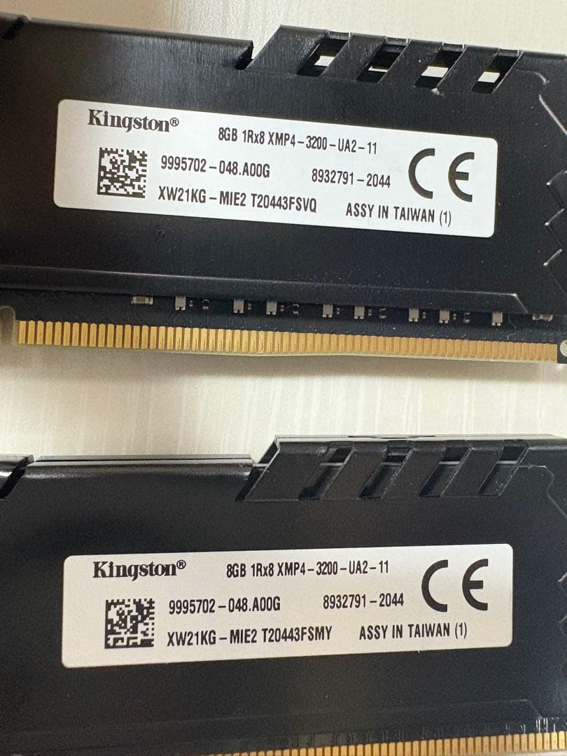 HyperX FURY DDR4 8GB 3200MHz メモリー