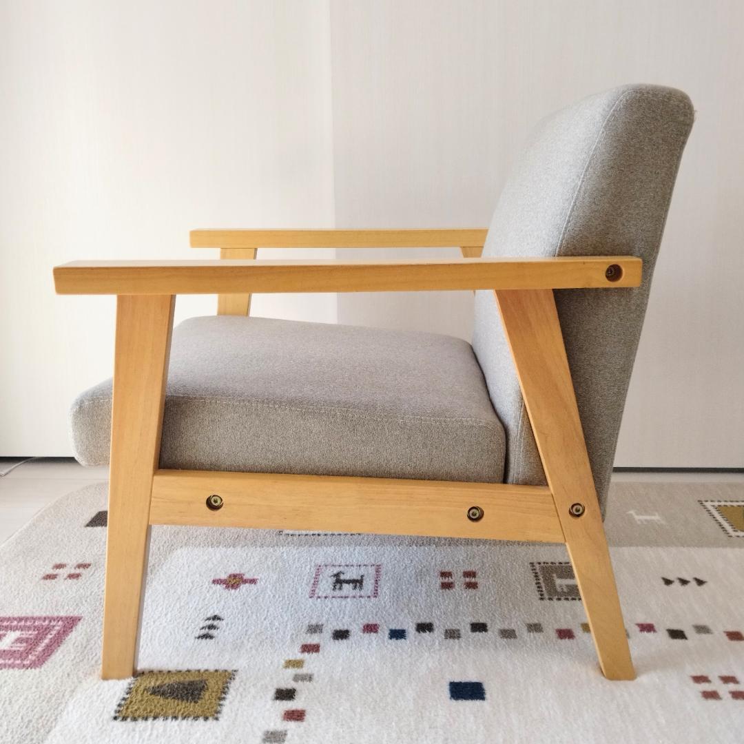 美品　北欧風　1人掛け ソファ