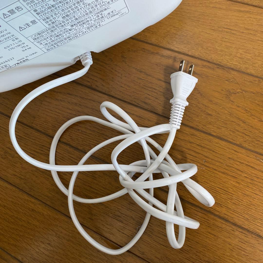 SHARP/シャープ　衣類乾燥除湿機　CV-P71 ホワイト 2023年製