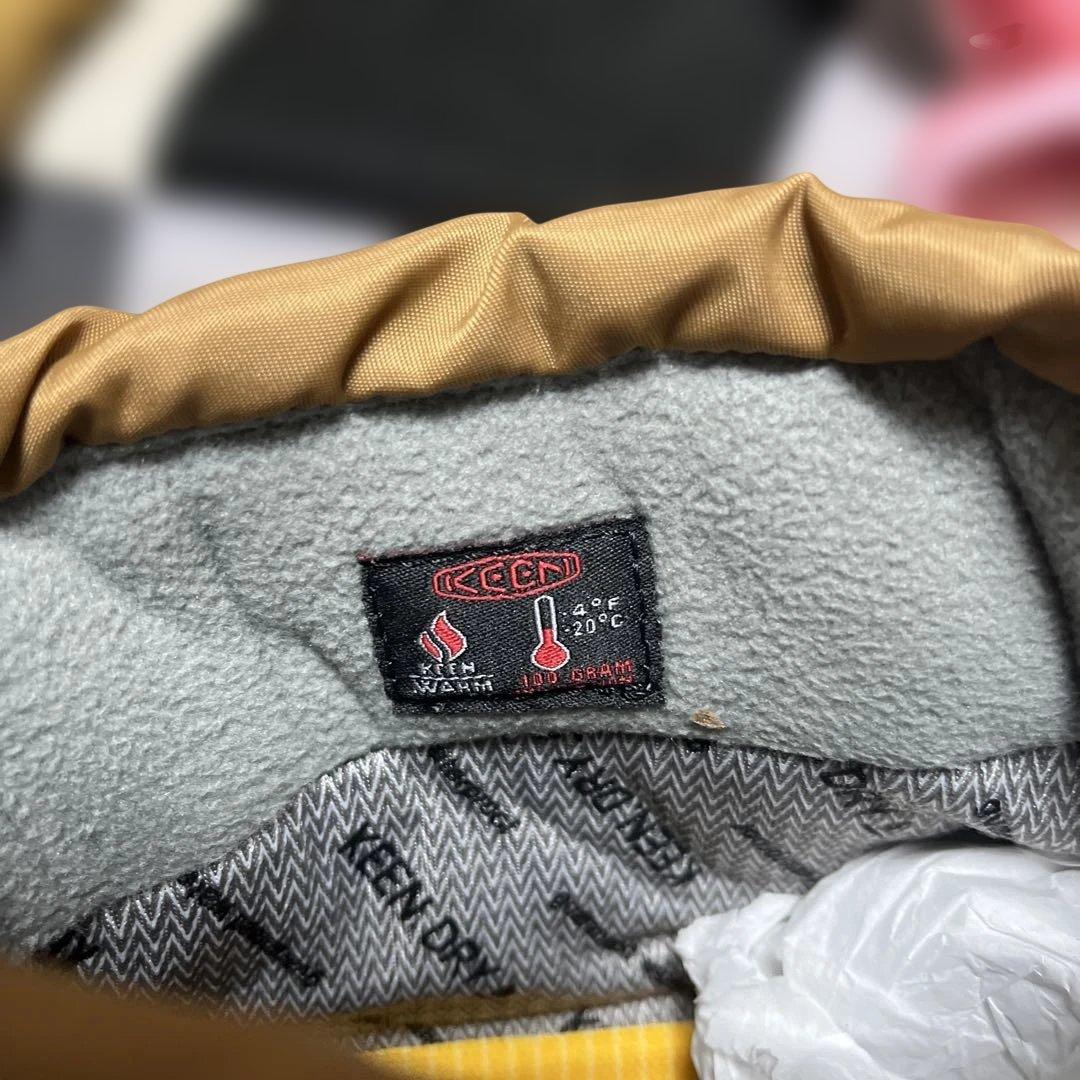 KEEN 撥水性ストラップブーツ ブラウン/ブラック　27.5