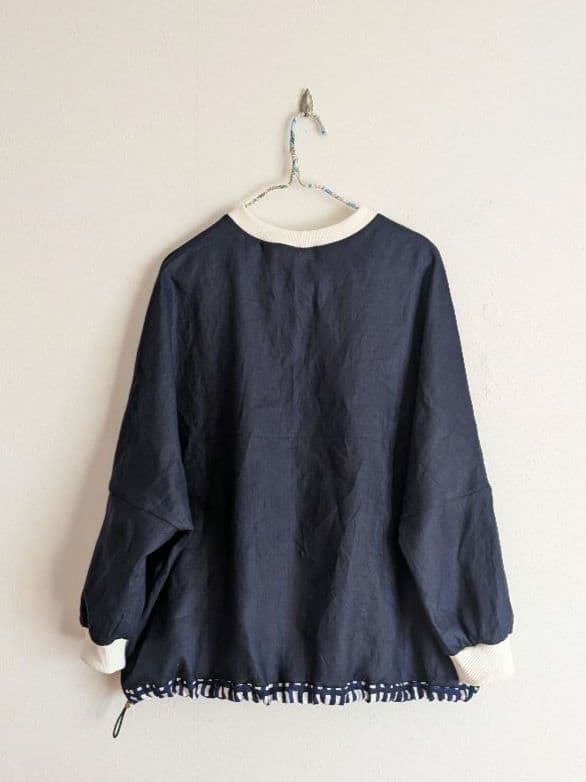 ドロップショルダー　プルオーバー☆ミナペルホネン ハンドメイド