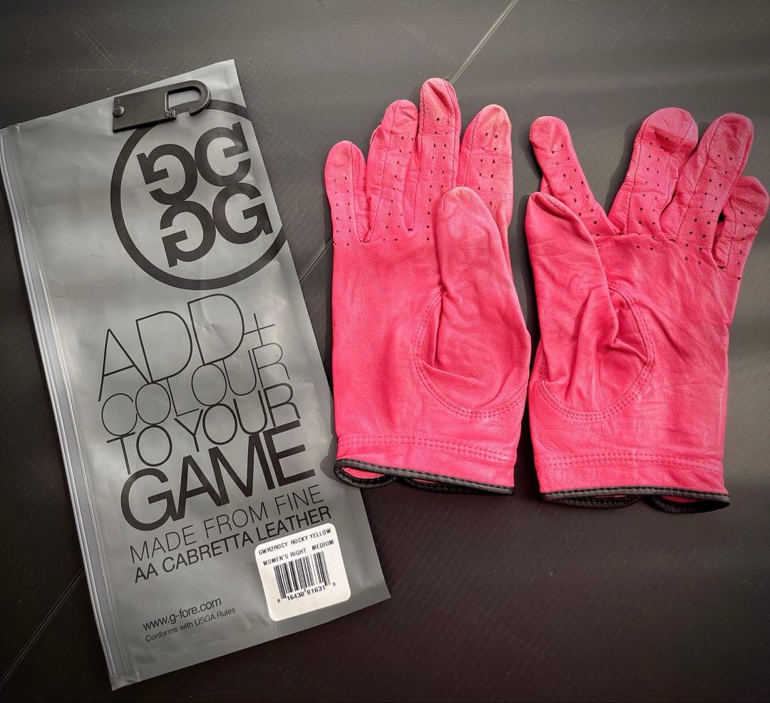 G/FORE ピンク カシミヤセーター ジーフォア