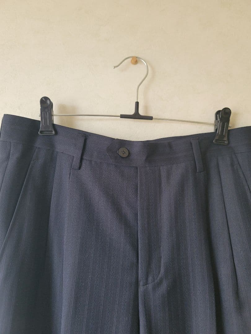 週末値下げ✨✨Giorgio Armani ネイビー ストライプスーツ