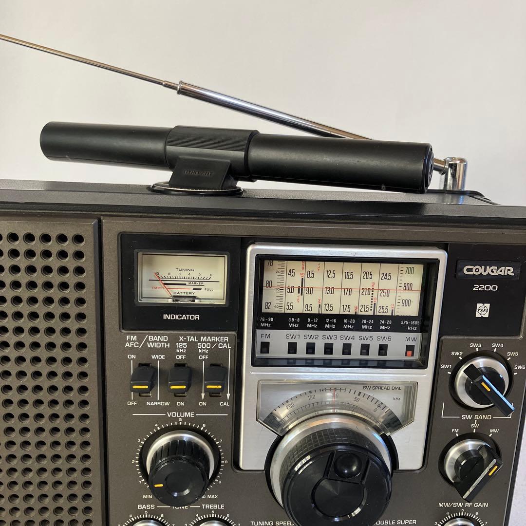 ナショナルＢＣＬラジオ　クーガー　　　２２００ 完動品