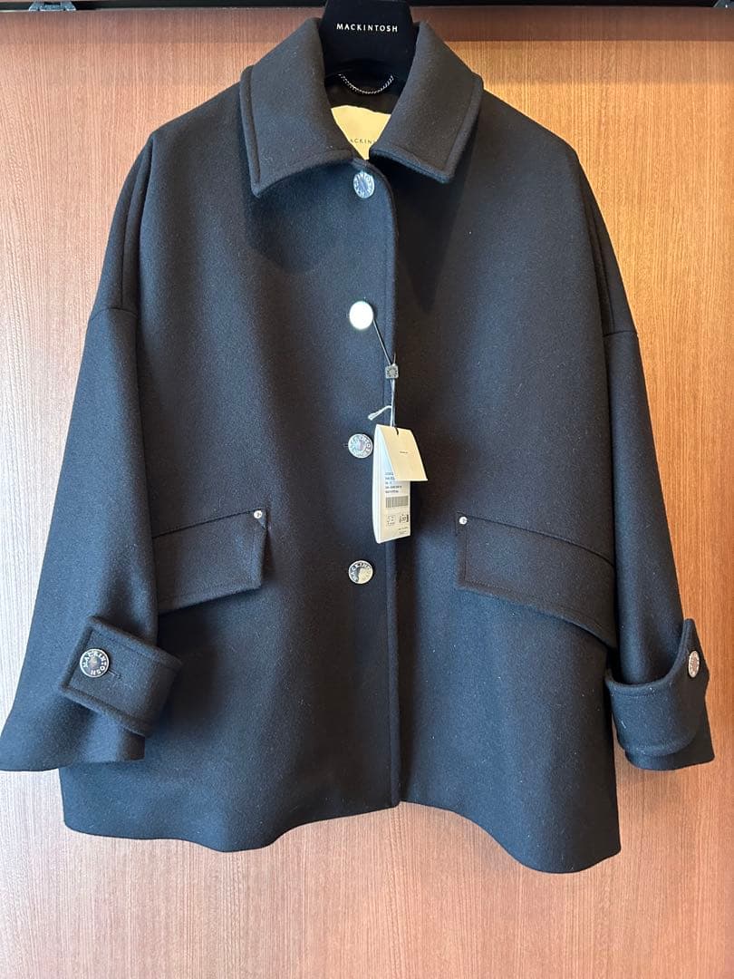 新品未使用　MACKINTOSH ブラックハンビーコート