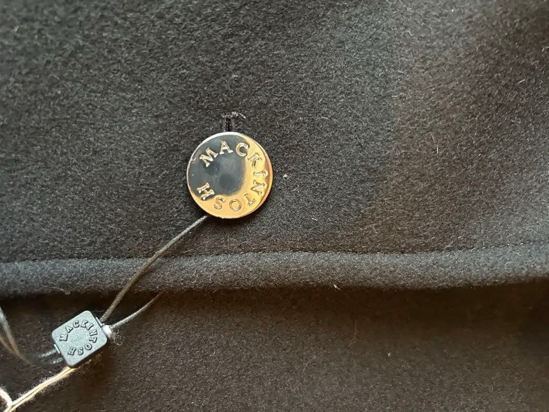 新品未使用　MACKINTOSH ブラックハンビーコート