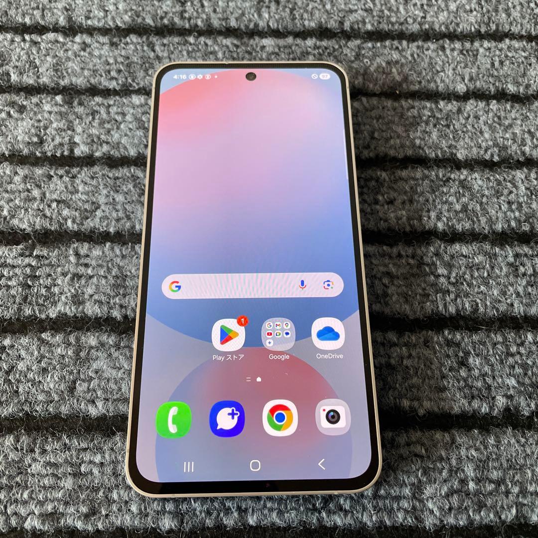 22 美品 Galaxy S24 FE 128GB ブルー