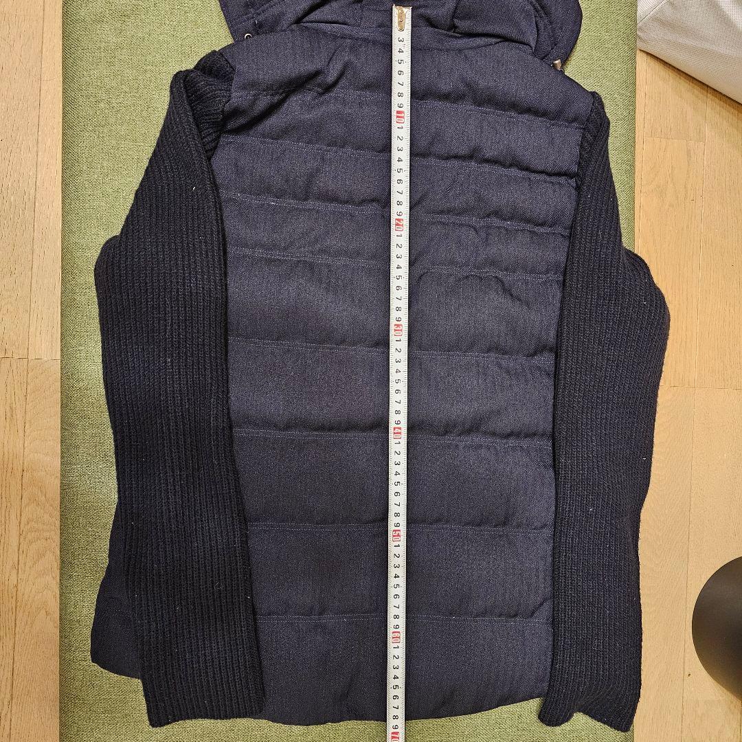 【新品レベル】renoma  袖ニットダウンジャケット Mサイズ