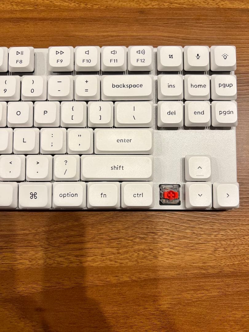 Keychron K1 SE（白）US配列 赤軸、専用パームレスト
