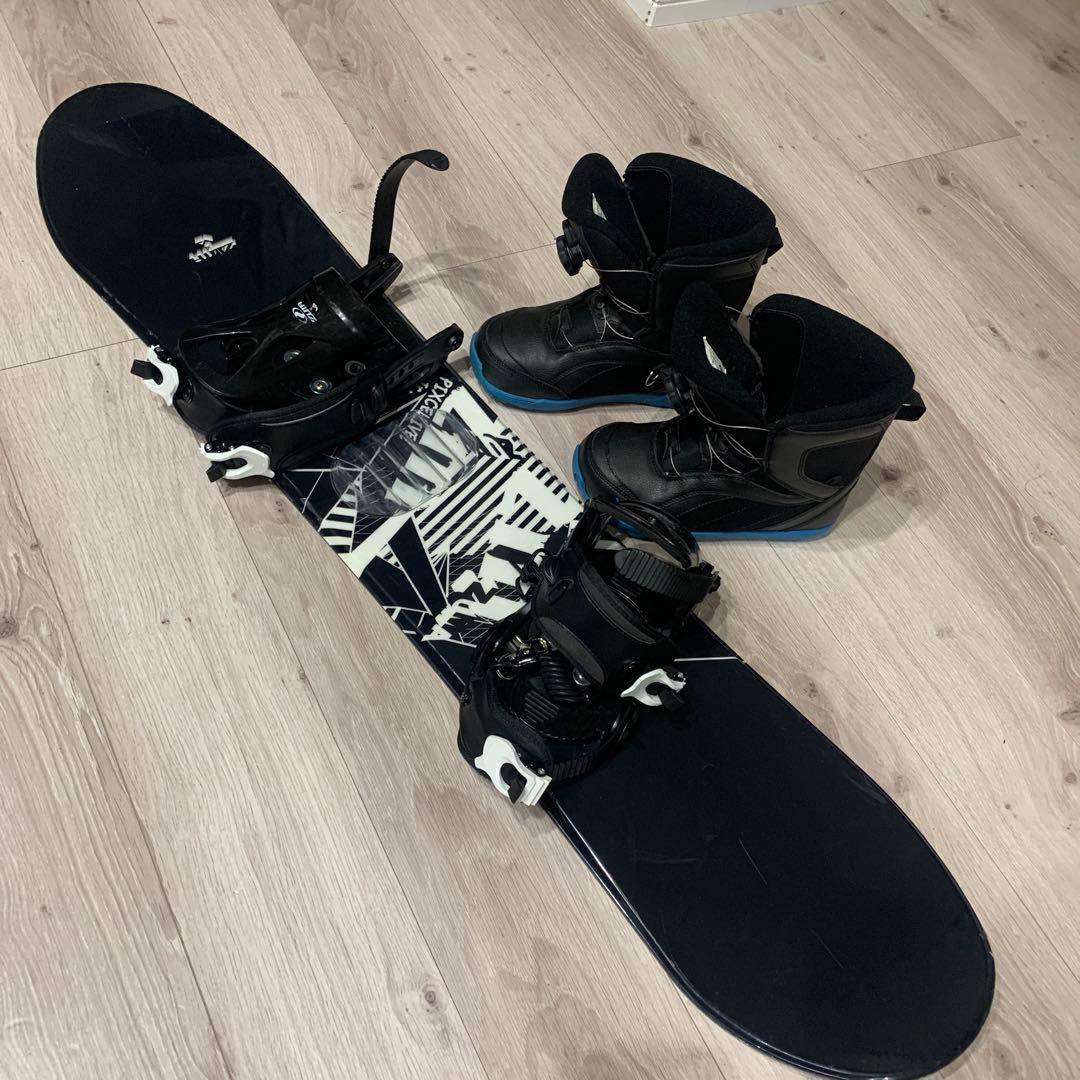 ビジョンピークス　スノーボード３点セット　ジュニア　子供