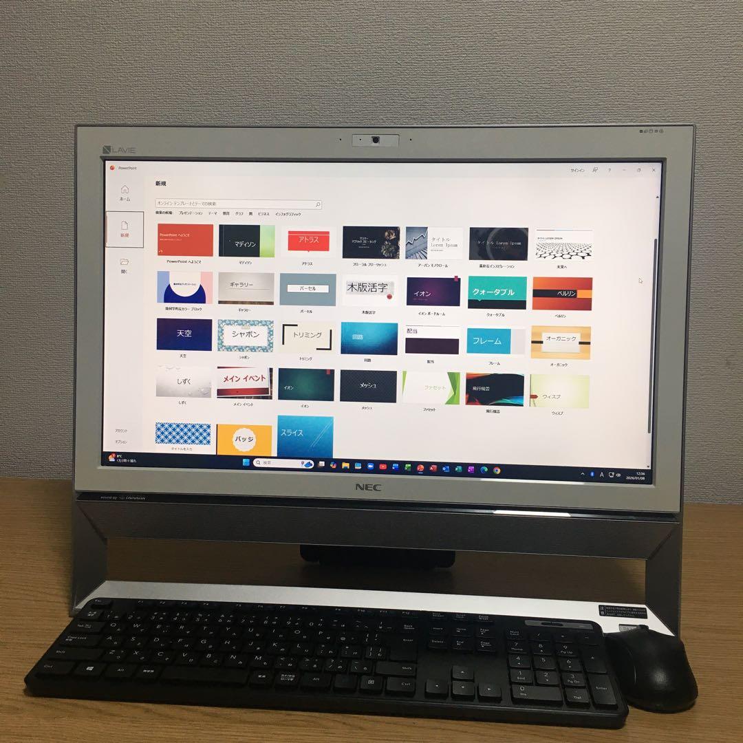 NEC LAVIE Win11 21.5' 地デジ 一体型 デスクトップPC
